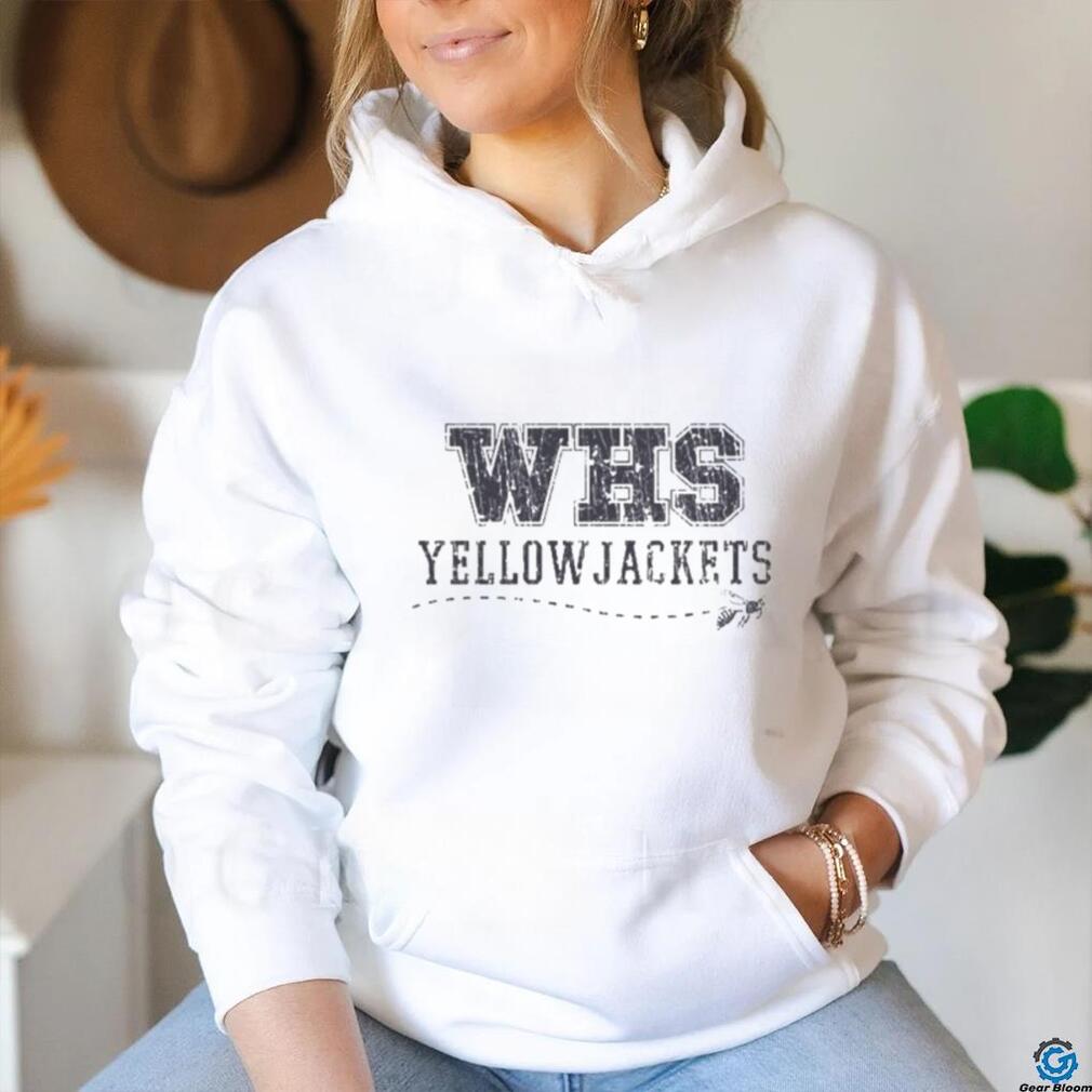 Whs Yellowjackets 1996 Distressed Design Shirt