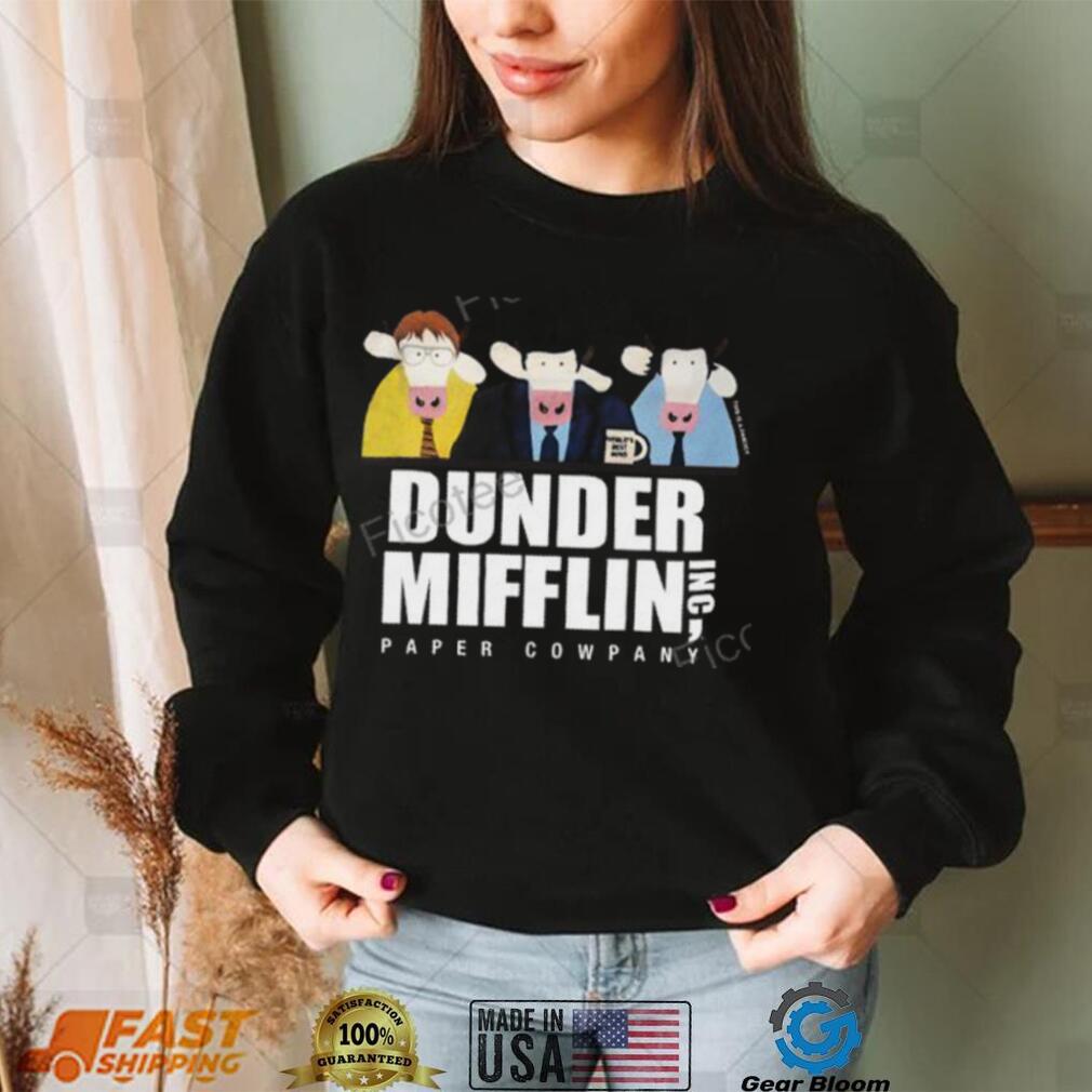 World’s Best Boss This Is A Parody Dundermoofflin Inc Paper Cowpany New Shirt