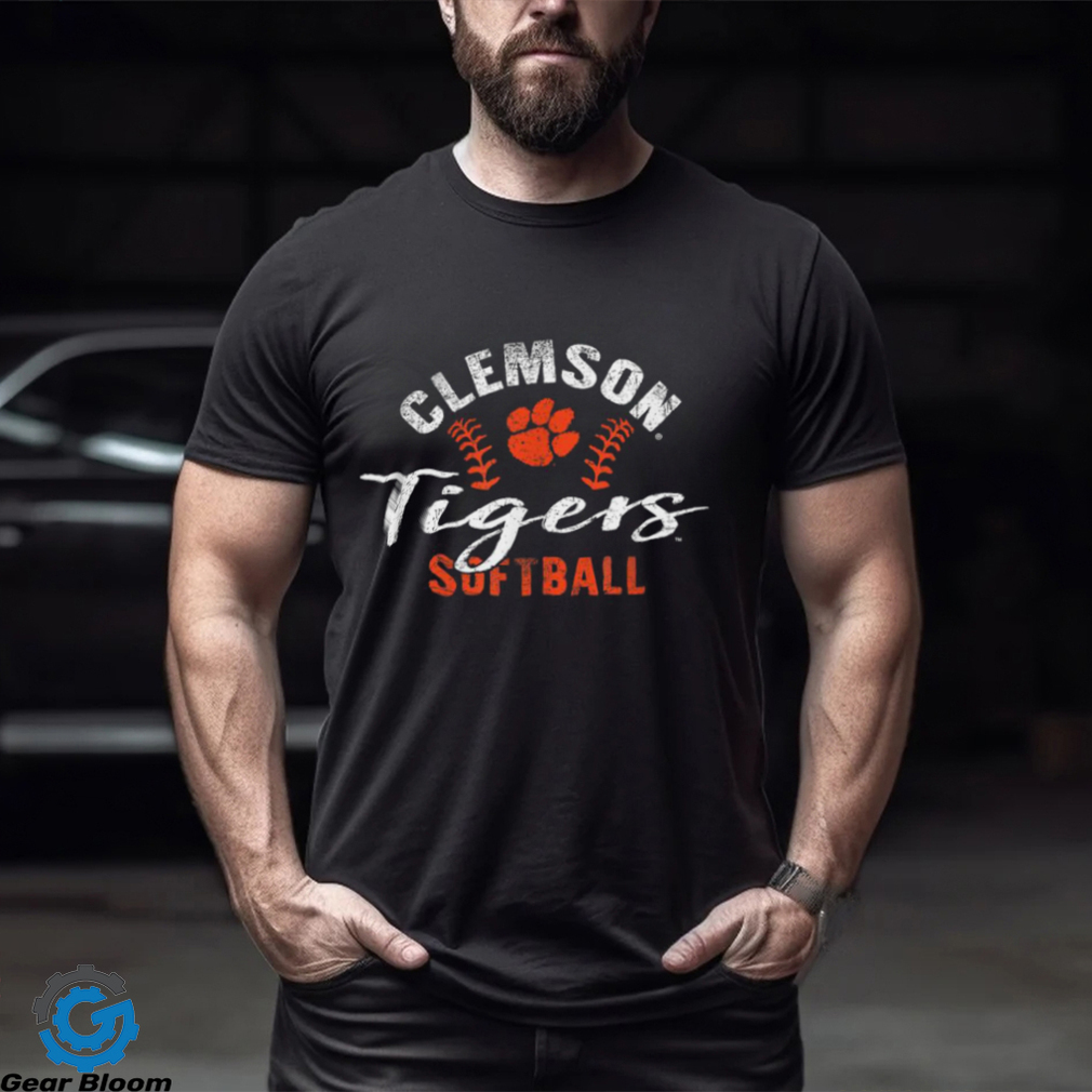 Clemson Tigers Softball T Shirt