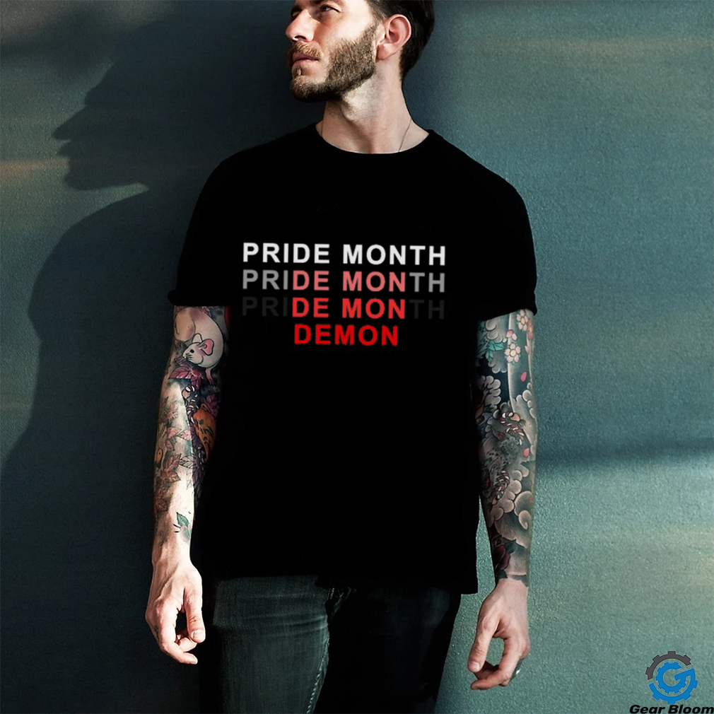 pride month demon shirt