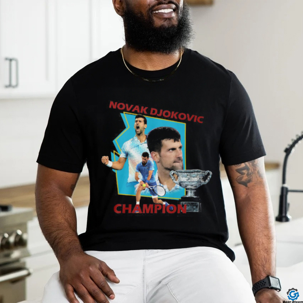 Novak Djokovic Champion shirt