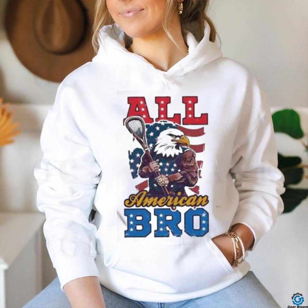 4th Of July All American Bro Eagle Softball 2023 shirt