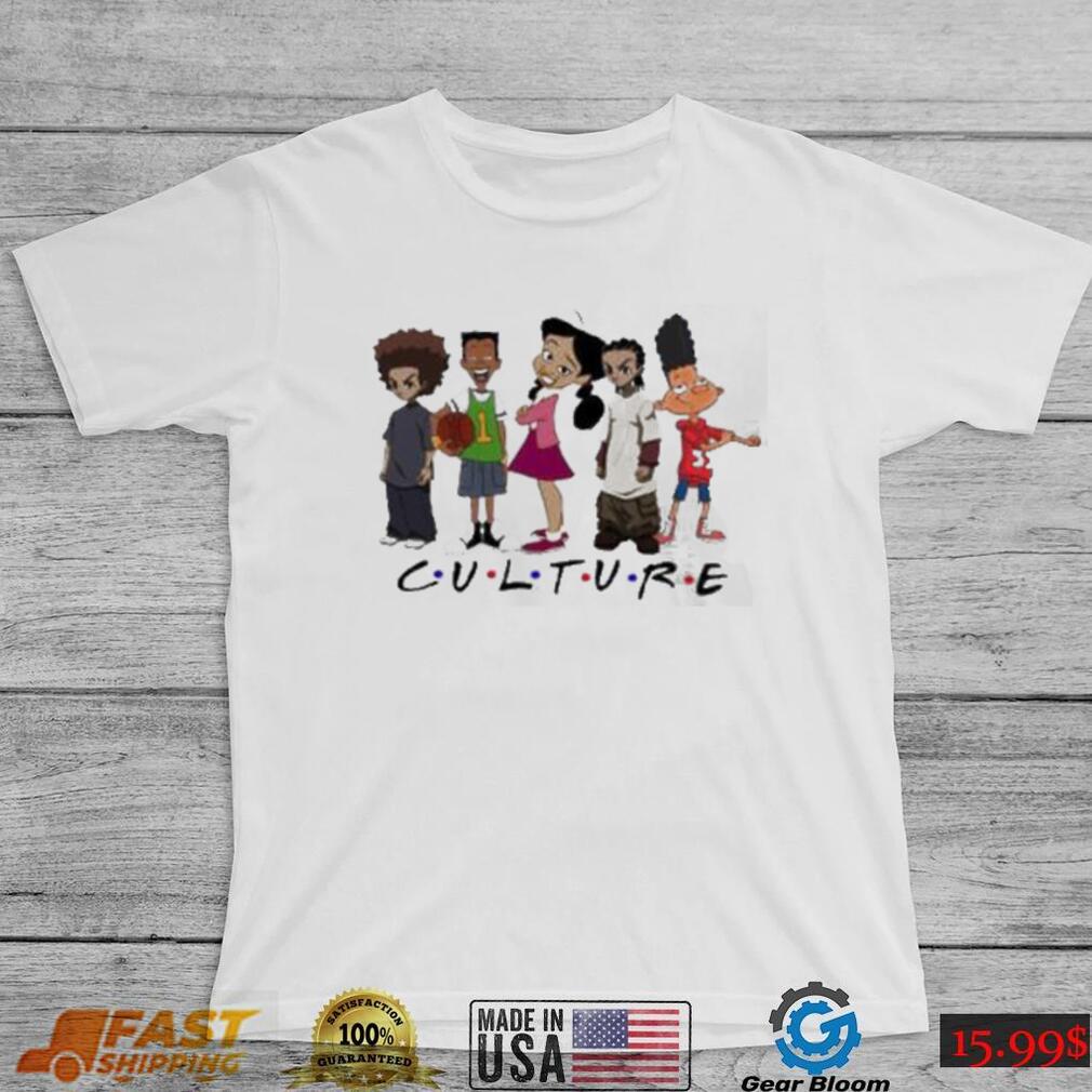 Black Cartoon Characters Culture Owned Girl Magic Shirt