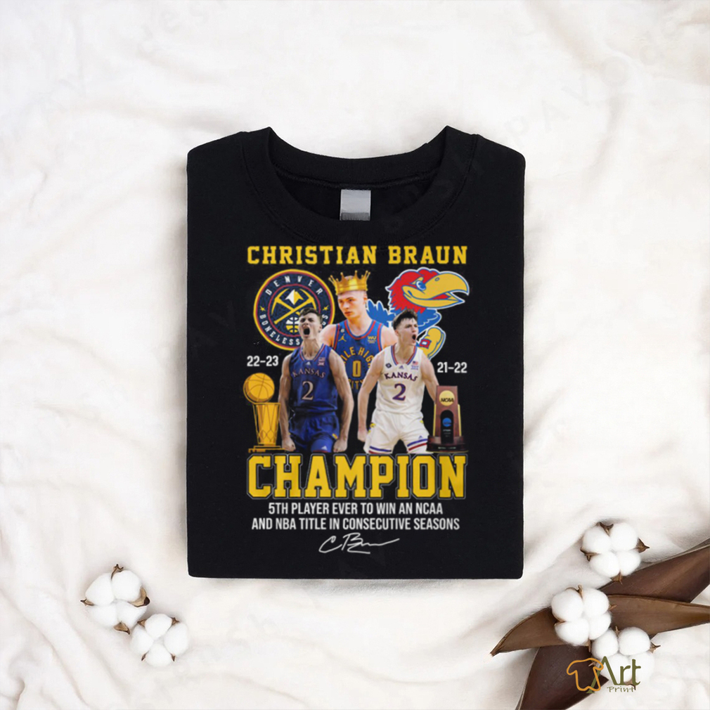 Christian Braun Boneless 22 23 Lehigh Kansas 2 Kansas 2 21 22 Champion shirt