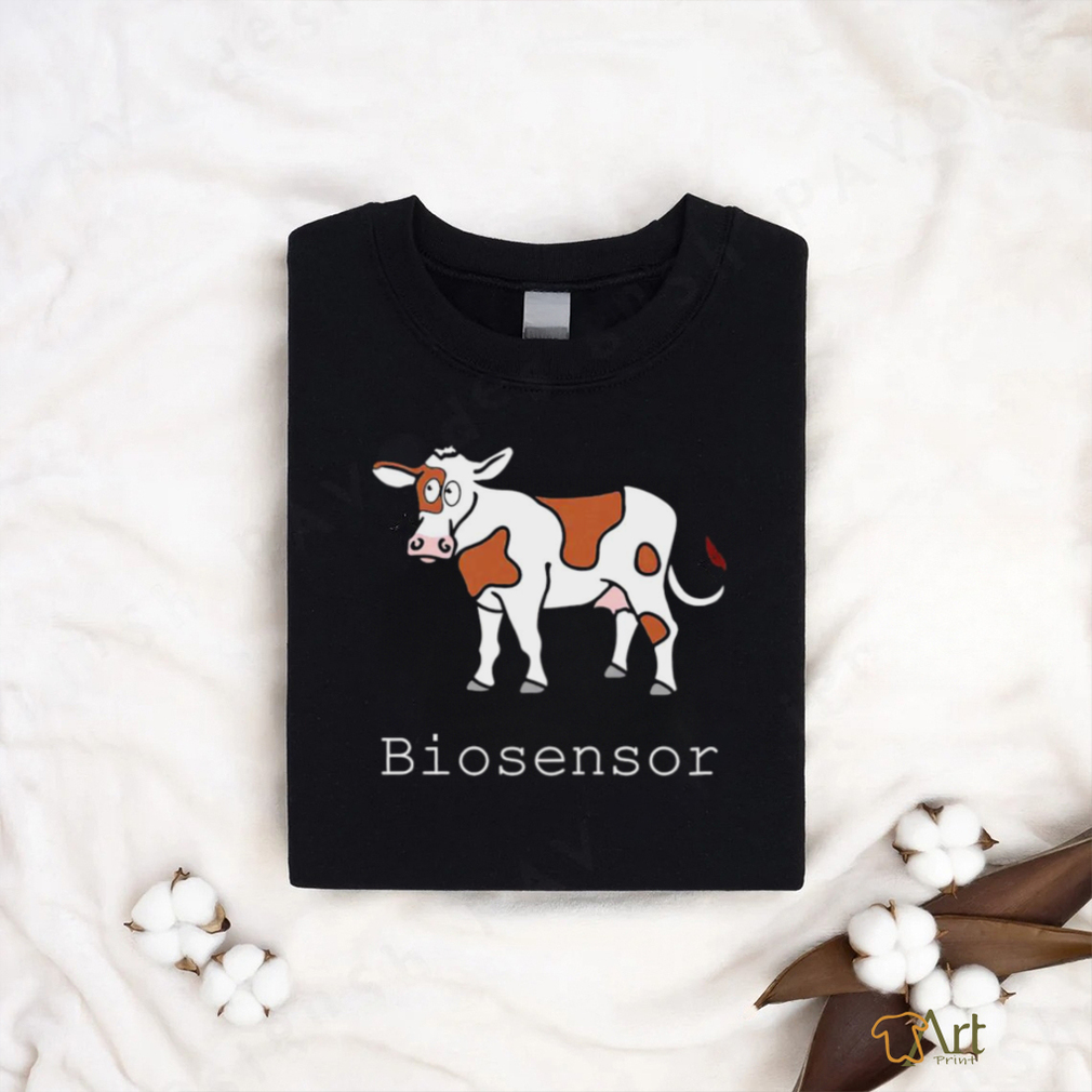 Cow Biosensor art shirt