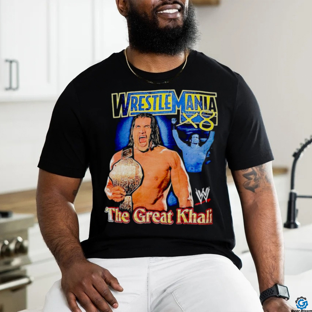 Wrestlemania x8 the great Khali shirt