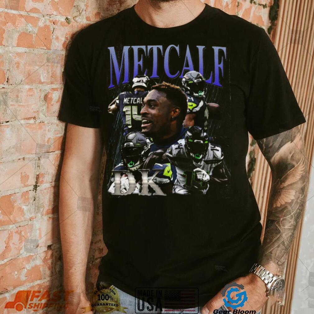 DK Metcalf Vintage Washed Shirt Wide Receiver Homage Graphic Unisex T Shirt