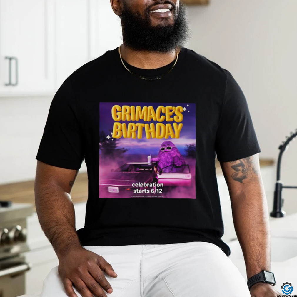 Grimace’s Birthday Celebration Starts Shirt