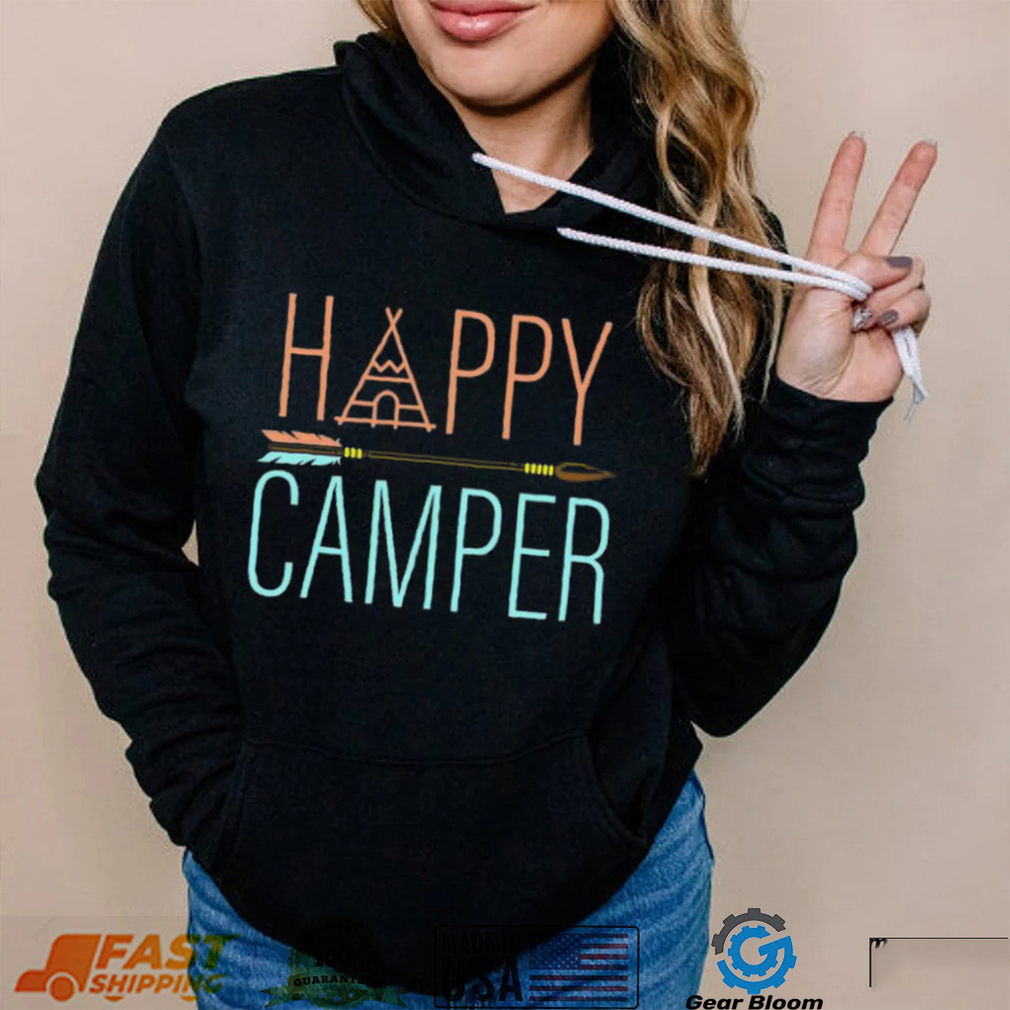 Happy camper camping shirt