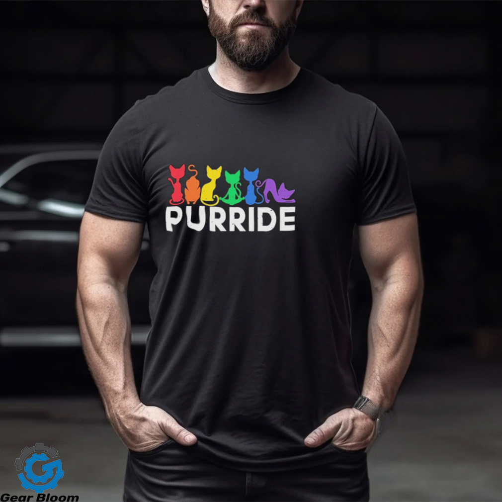 Purride Cat Pride 2023 shirt