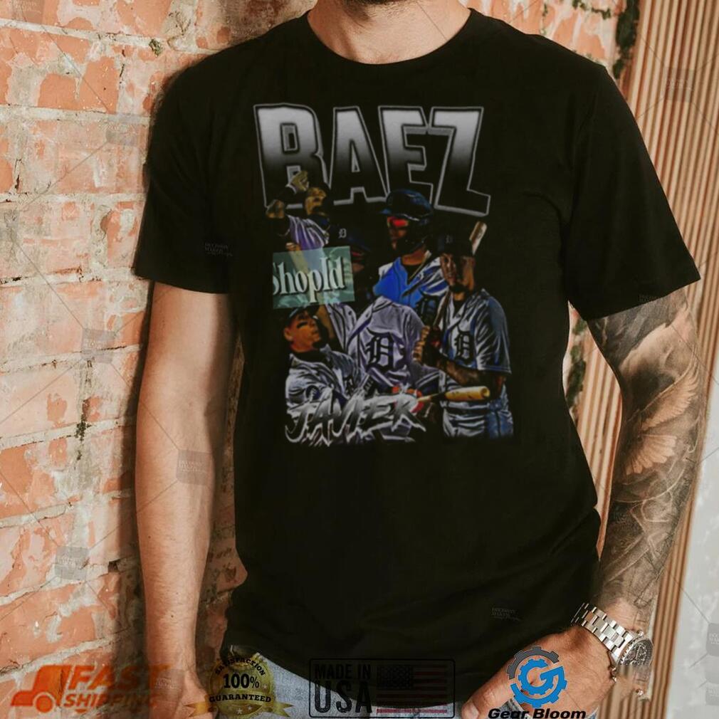 Javier Baez Shirt Professional Baseball Championship Sport Vintage Sweatshirt Hoodie Graphic T shirt