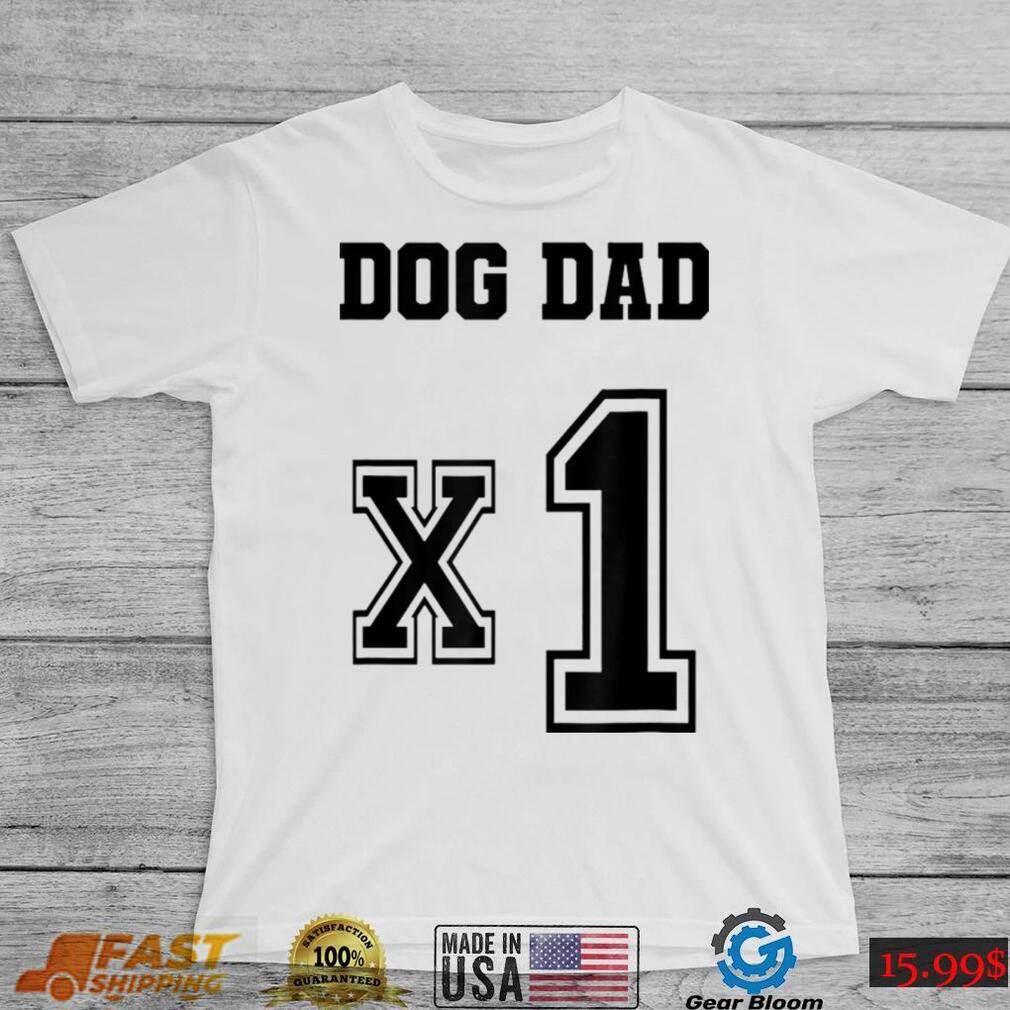 Jersey Style Dog Dad X1 1 Puppy Love Pet Adoption Shirt