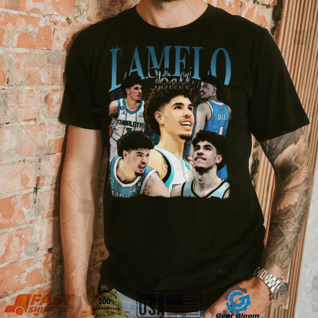 LaMelo Ball Vintage Washed Shirt Point Guard Homage Graphic Unisex T Shirt