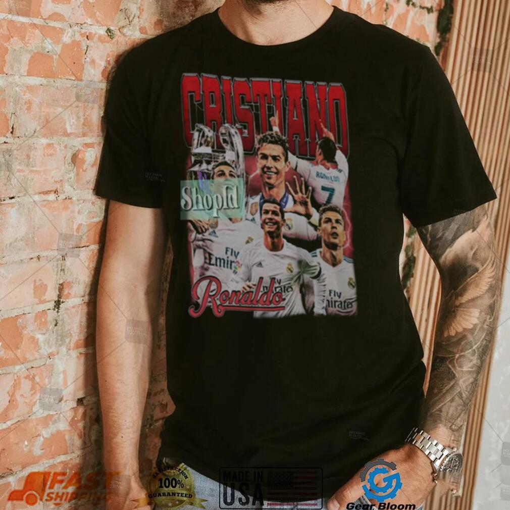 Limited C Ronaldo Tshirt Vintage C Ronaldo Sweatshirt Oversize Shirt Bootleg Vintage Football T shirt