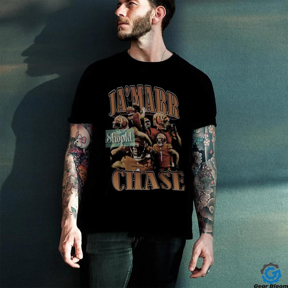 Limited Ja'Marr Chase Vintage 90s Oversize Shirt Homage Retro Classic Graphic Tee Unisex T shirt