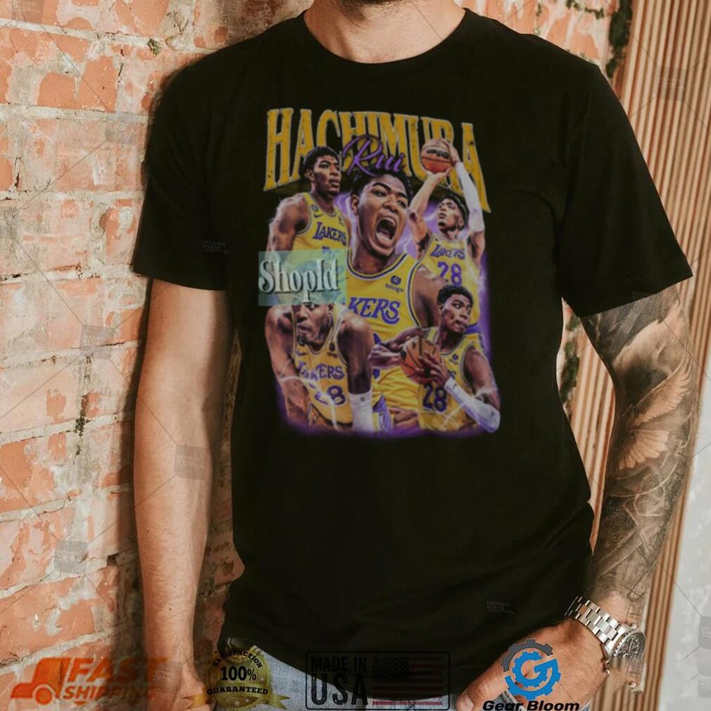 Limited RUI HACHIMURA Shirt Professional Basketball Championship Tshirt Sport Vintage Sweatshirt Hoodie Graphic T shirt