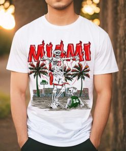 Miami Heat vs Boston Celtics Skeleton Miami win shirt