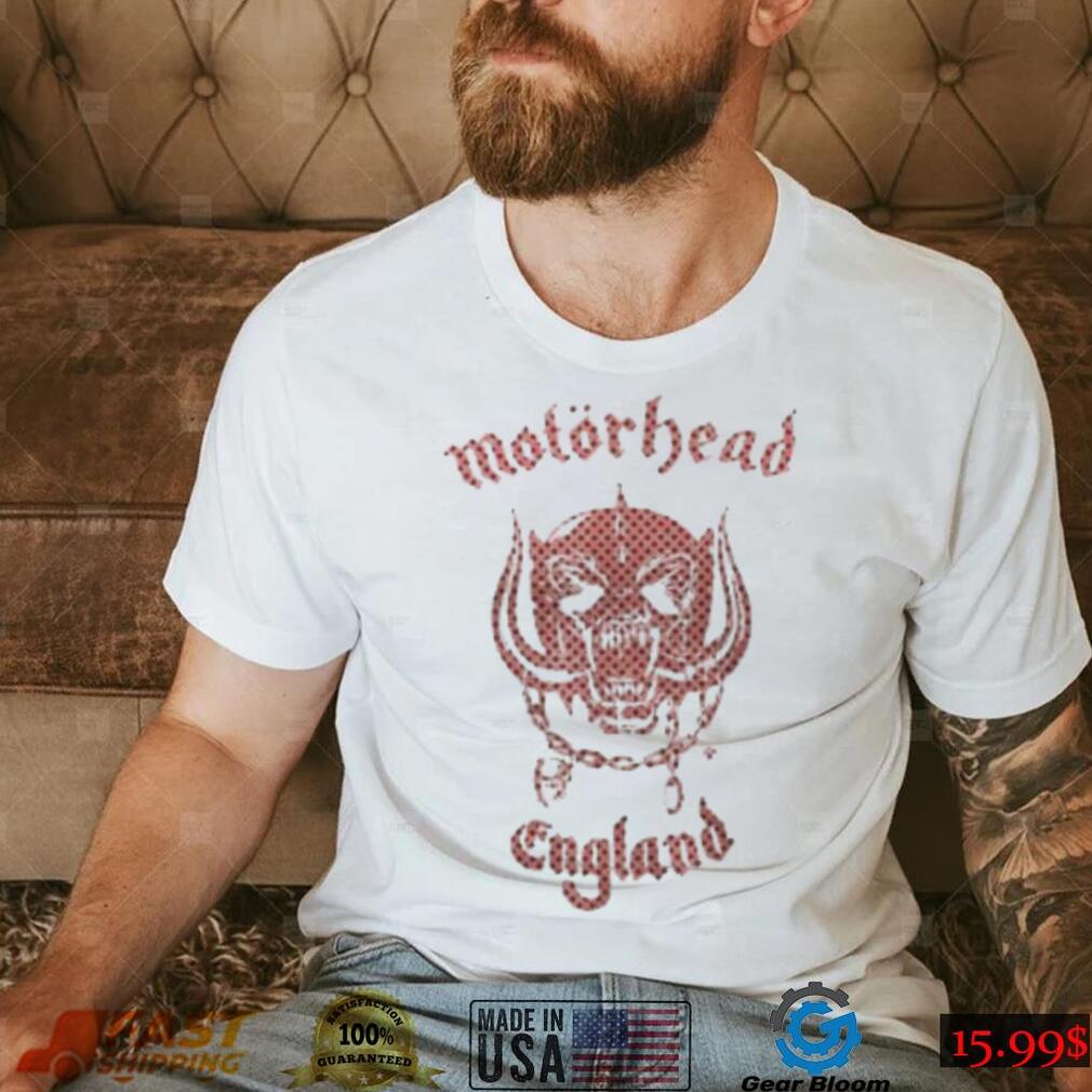 Motorhead Warpig England Red Shirt