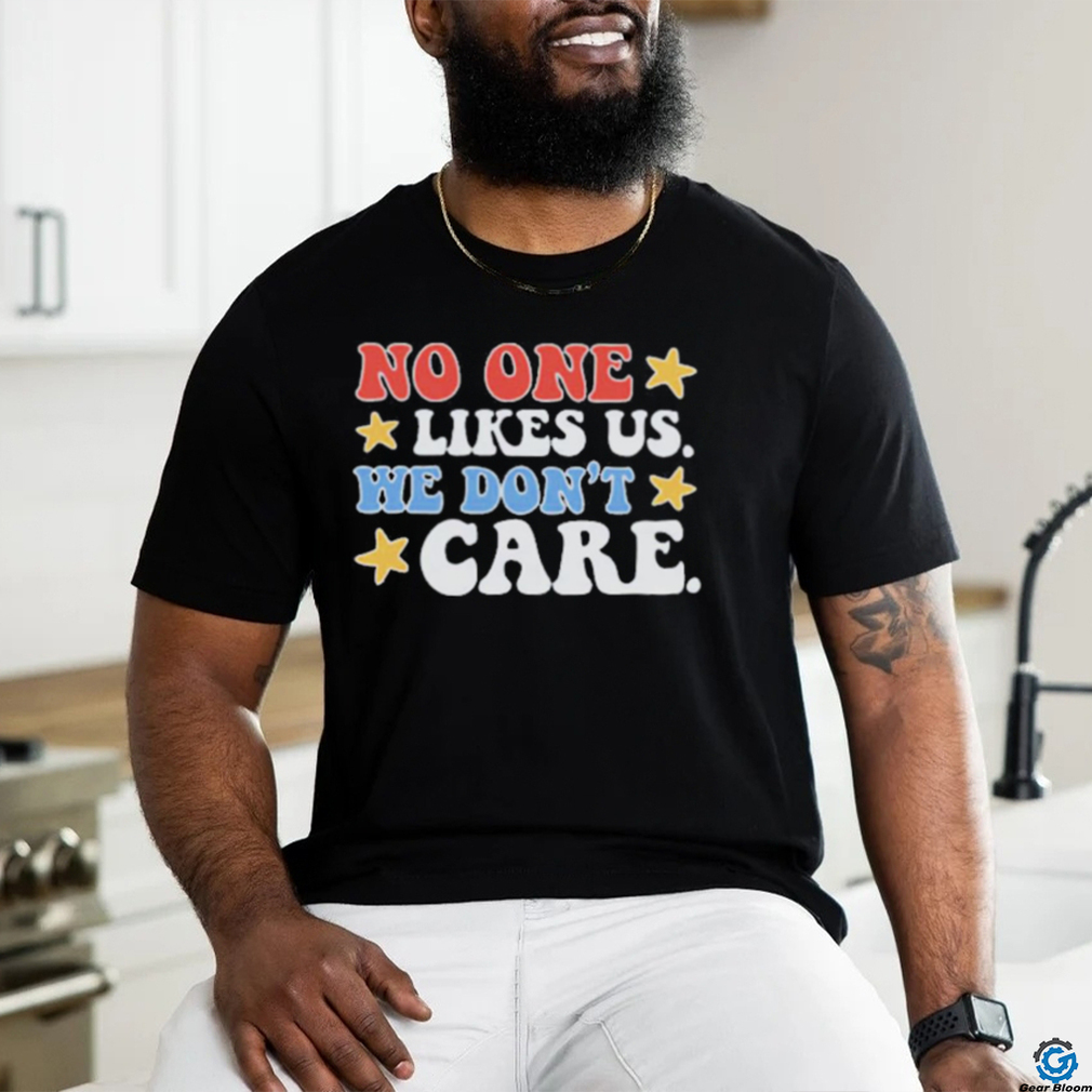 No One Likes Us USA Stars Vintage Shirt