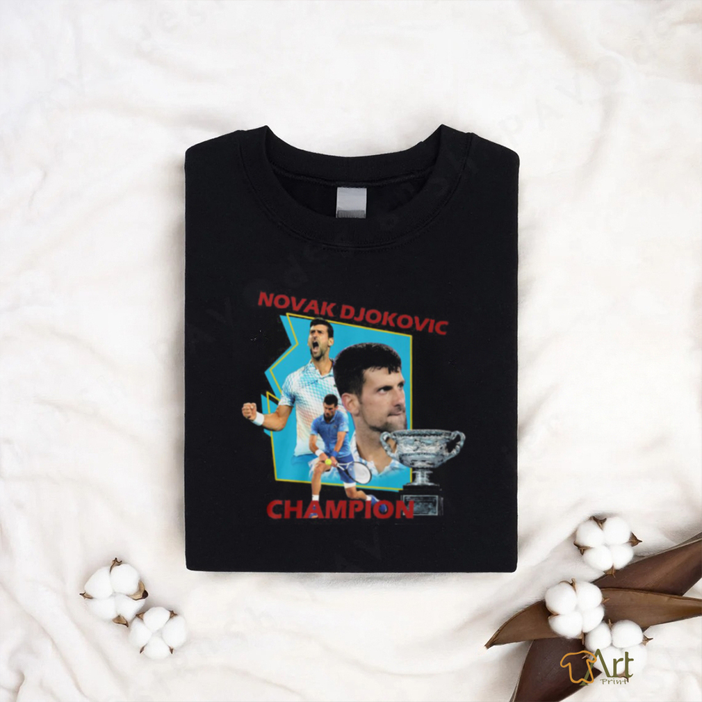 Novak Djokovic Champion shirt