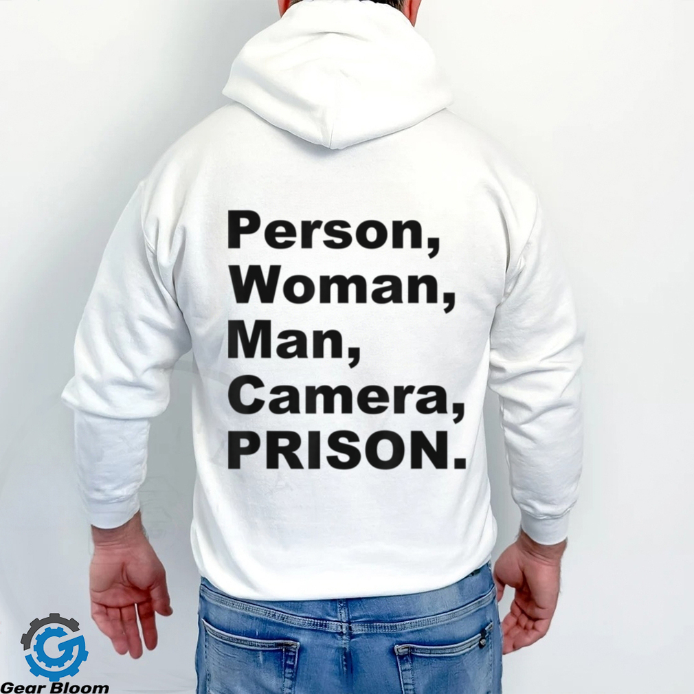 Person, Woman, Man, Camera, PRISON T Shirt (1)