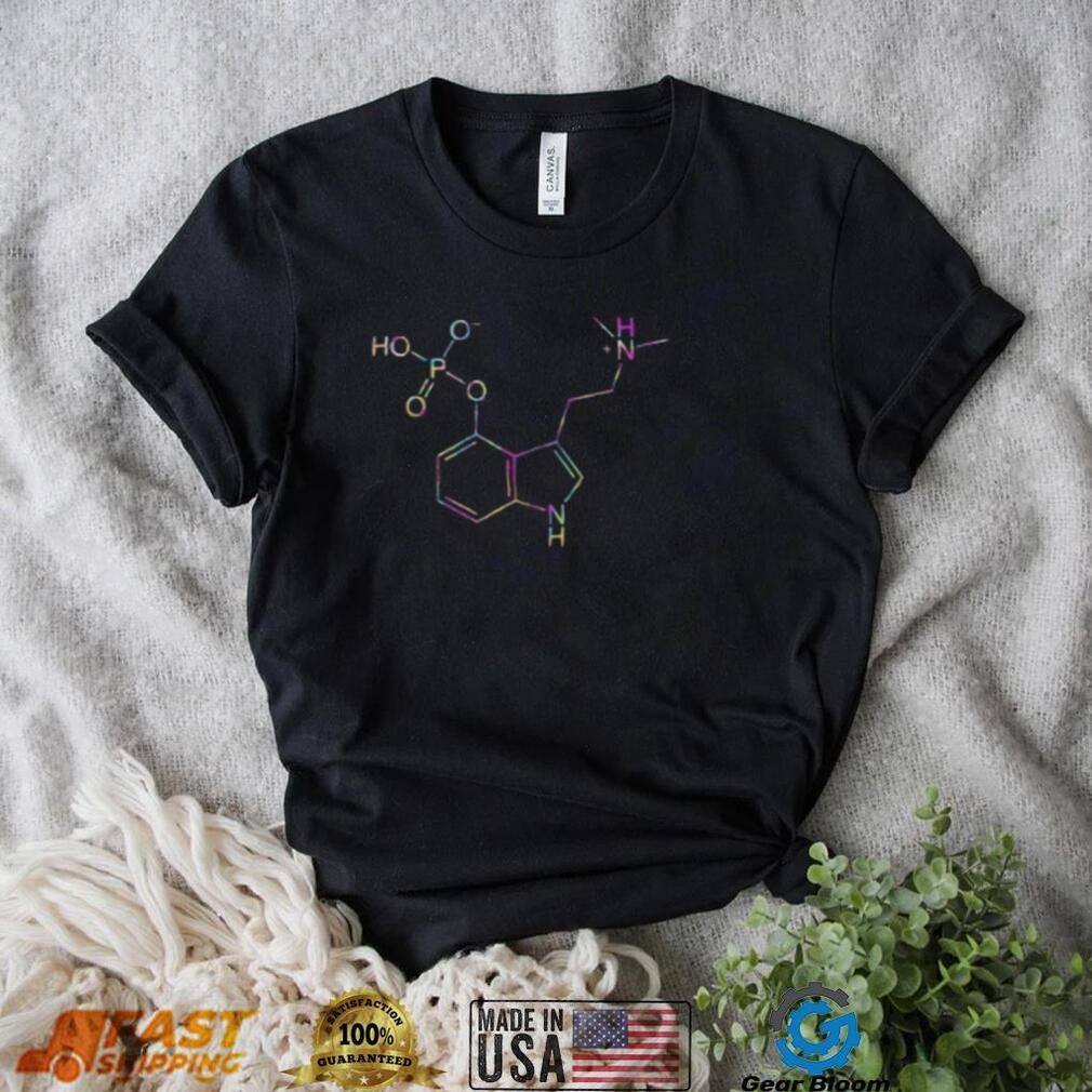 Psilocybin Molecule (Tie Dye) Essential T Shirt