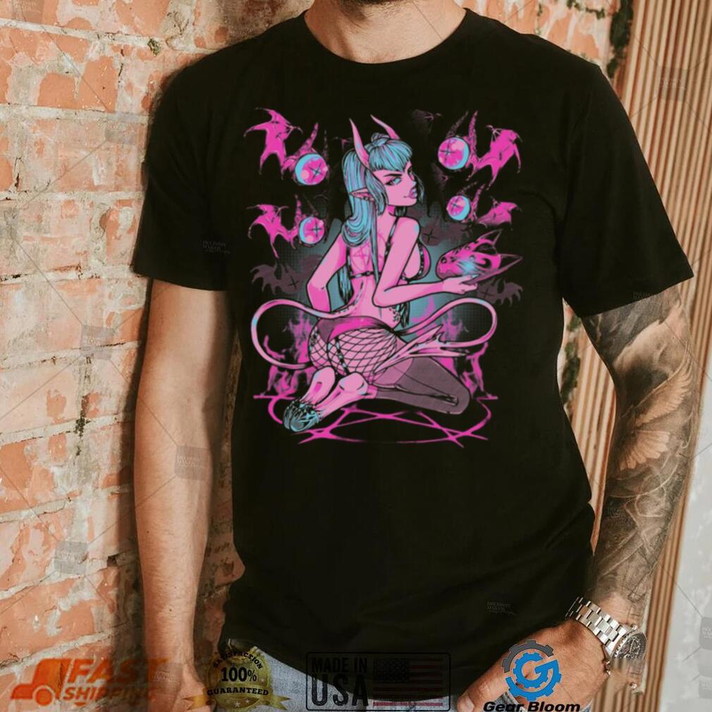 Shi Chan Devil Girl T Shirt By Pinku Kult