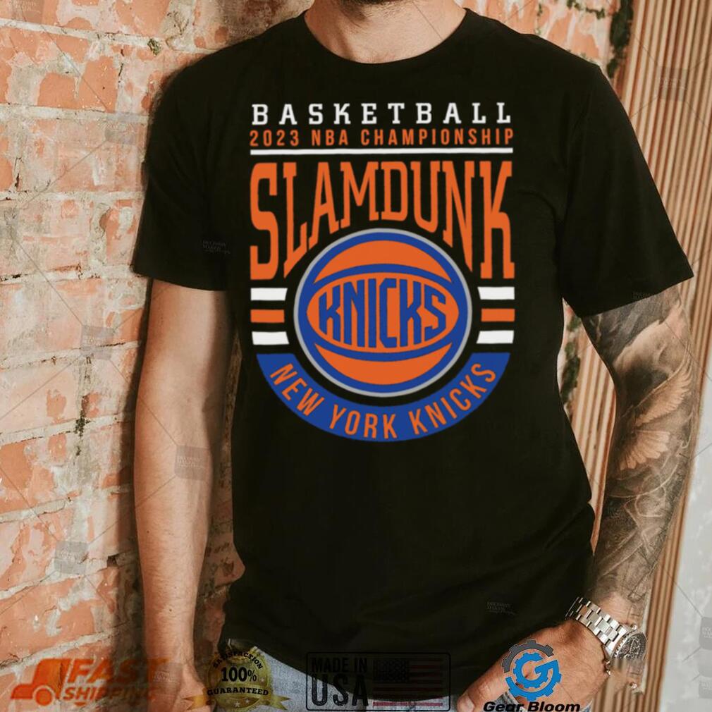 Top 2023 NBA Championship SlamDunk New York Knicks basketball logo T shirt