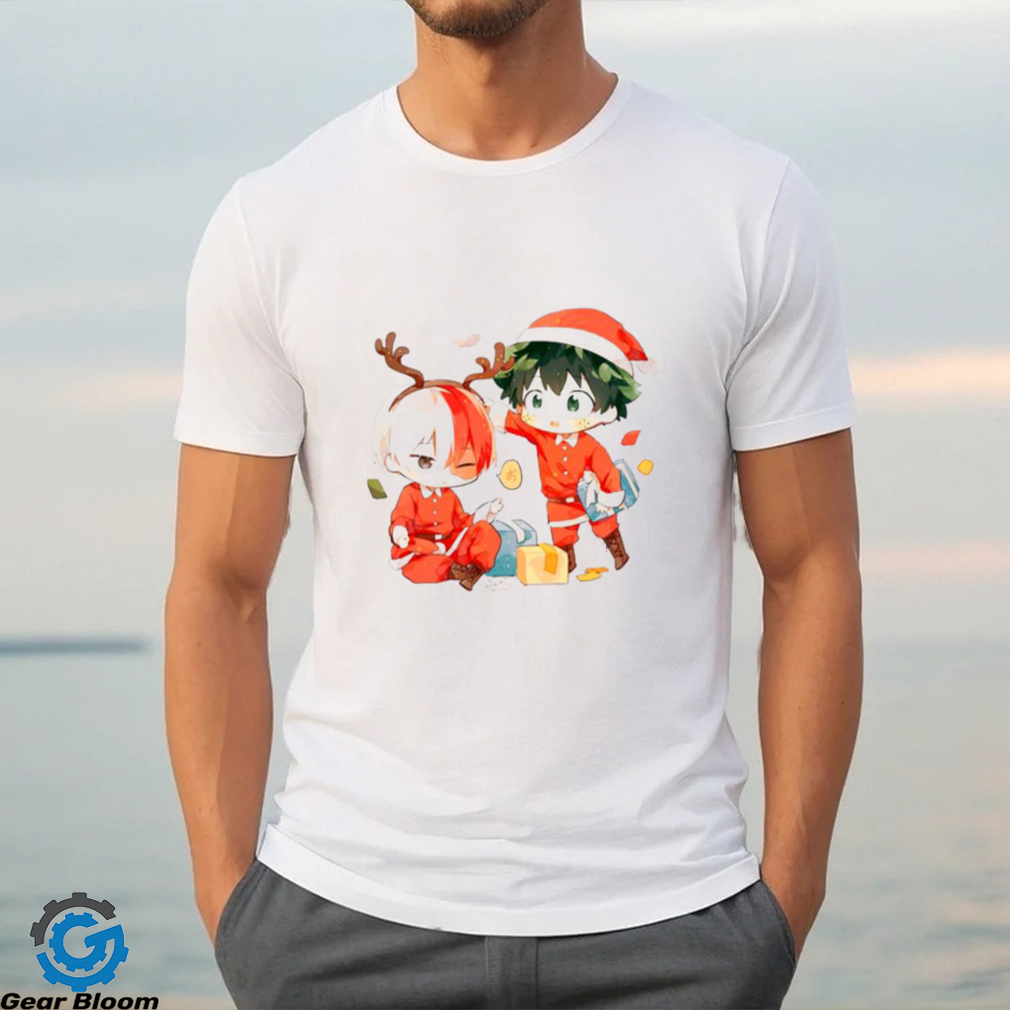 Two Friends Anime Chibi Christmas Hunter X Hunter Animation Unisex T Shirt