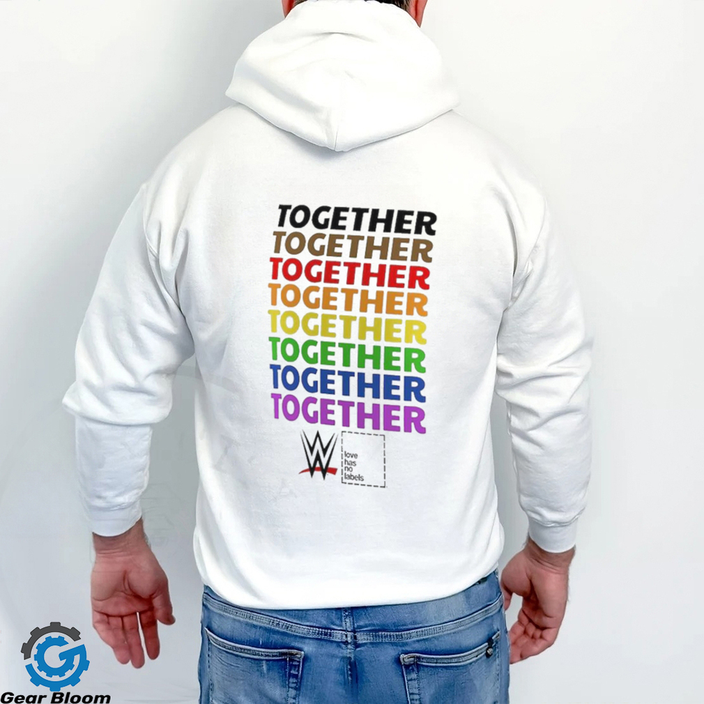 WWE Together Pride T shirt