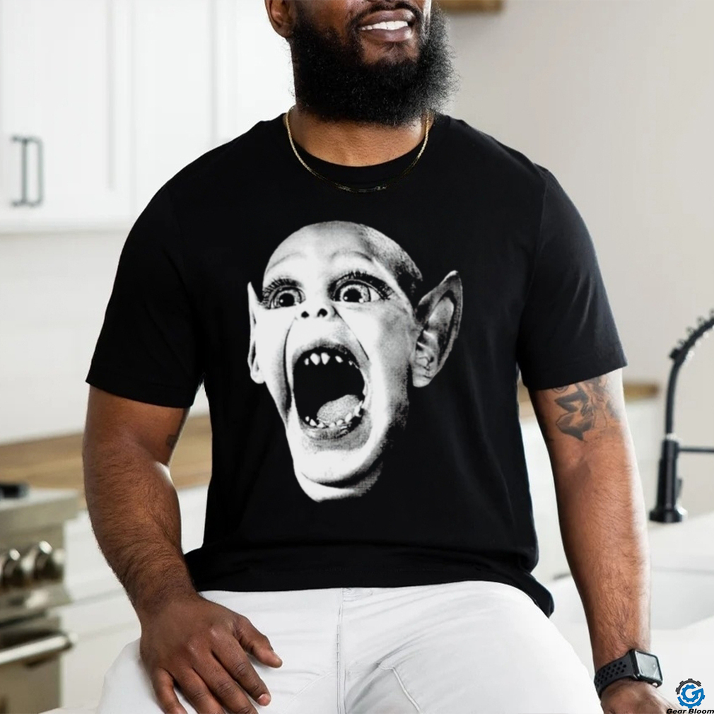 Weekly World Bat Boy face shirt