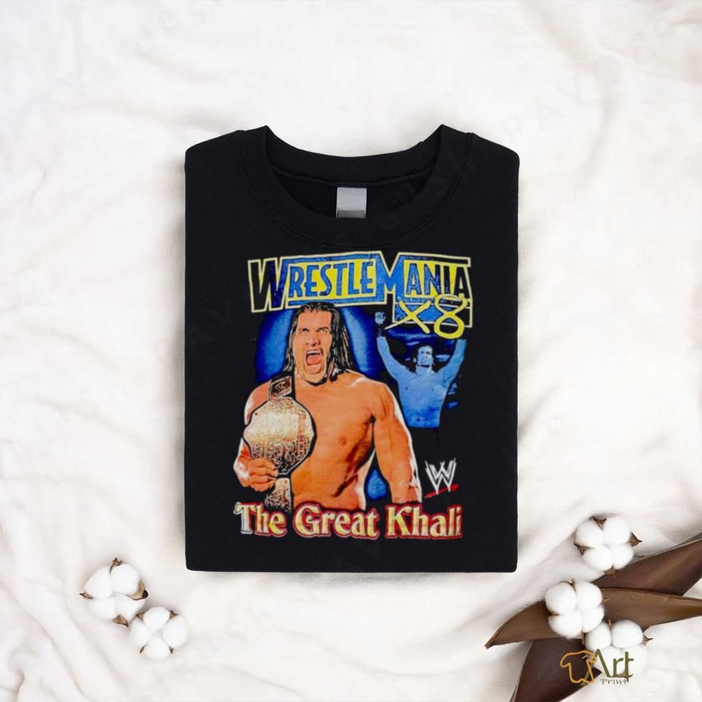 Wrestlemania x8 the great Khali shirt