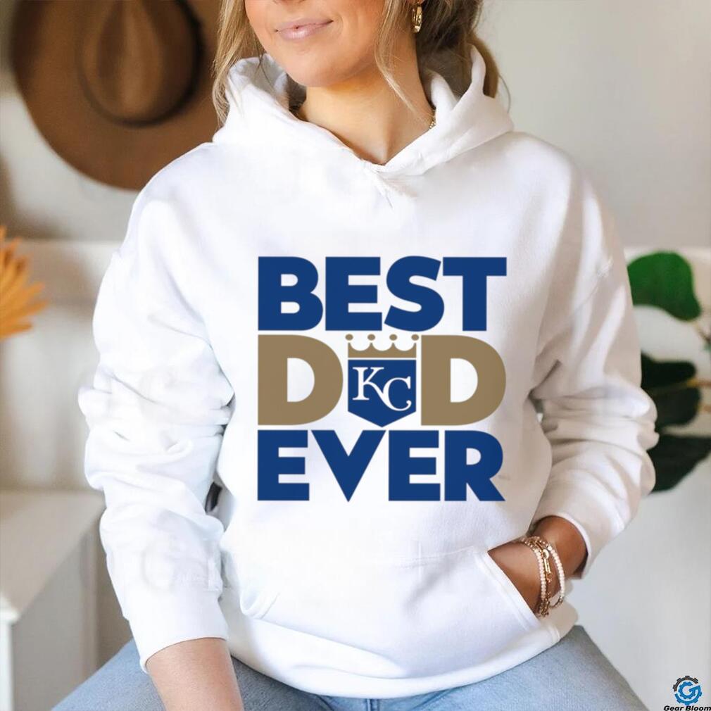 awesome best dad ever mlb kansas city royals logo 2023 t shirt shirt