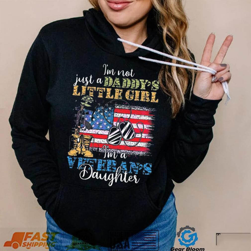 Im A Veterans Daughter PNG 4th Of July Veteran Shirt