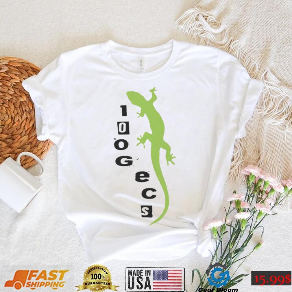 green gecko 100 gecs shirt Shirt