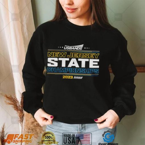 2023 Usbands New Jersey State Championships T Shirt