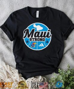 Adidas Royal Kansas Jayhawks Maui Strong Creator T Shirt