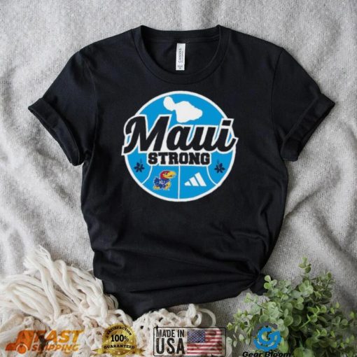 Adidas Royal Kansas Jayhawks Maui Strong Creator T Shirt