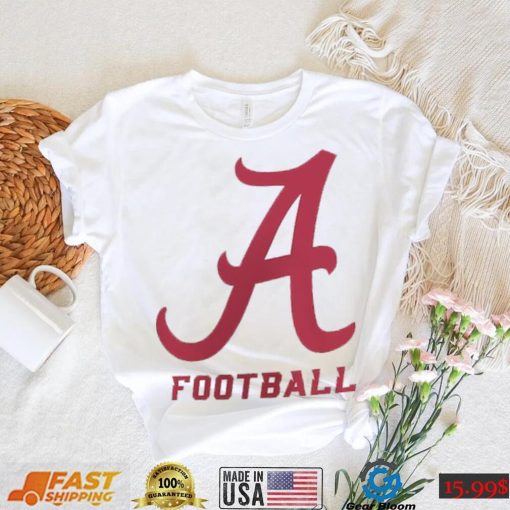 Alabama Crimson Tide Fanatics Branded Personalized Any Name & Number One Color T Shirt