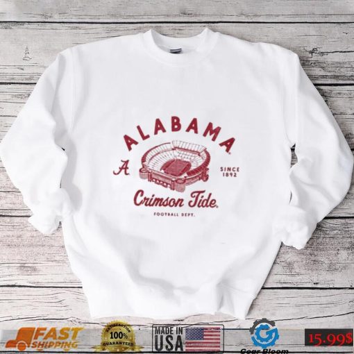 Alabama Crimson Tide League Collegiate Wear Stadium Essential Pullover Shirt