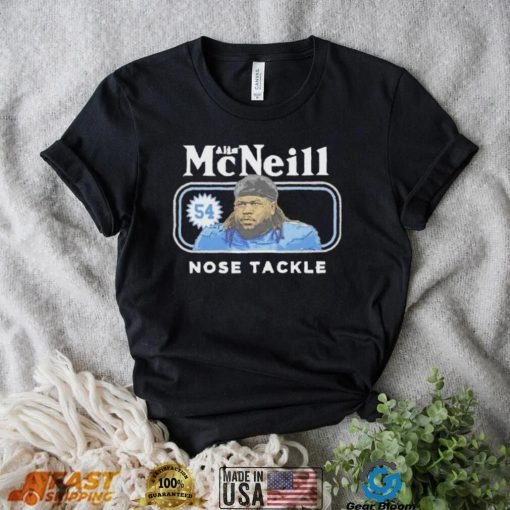 Alim McNeill Detroit Cover Football Shirt