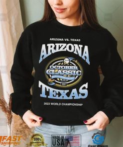 Arizona Vs Texas October Classic 2023 World Championship Shirt