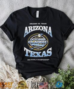 Arizona Vs Texas October Classic 2023 World Championship Shirt