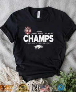 Arkansas Razorbacks 2023 SEC Men’s Cross Country Champions Locker Room T Shirt