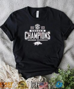 Arkansas Razorbacks 2023 SEC Women’s Soccer Regular Season Champions shirt