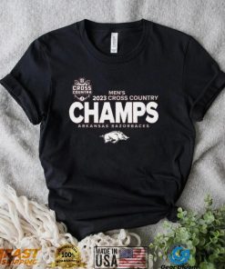 Arkansas Razorbacks Blue 84 Unisex 2023 SEC Men's Cross Country Champions Locker Room T Shirt