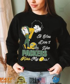 Betty Boop If You Don’t Like Packers Kiss My Ass T Shirt