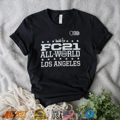 Bobb To Fc21 All World Los Angeles T Shirt