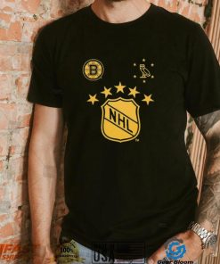 Boston Bruins OVO x NHL Black T Shirt