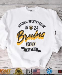 Boston Bruins WEAR by Erin Andrews White Domestic Shirt